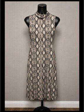 OLIVIA RAE Mock Neck Maxi Dress